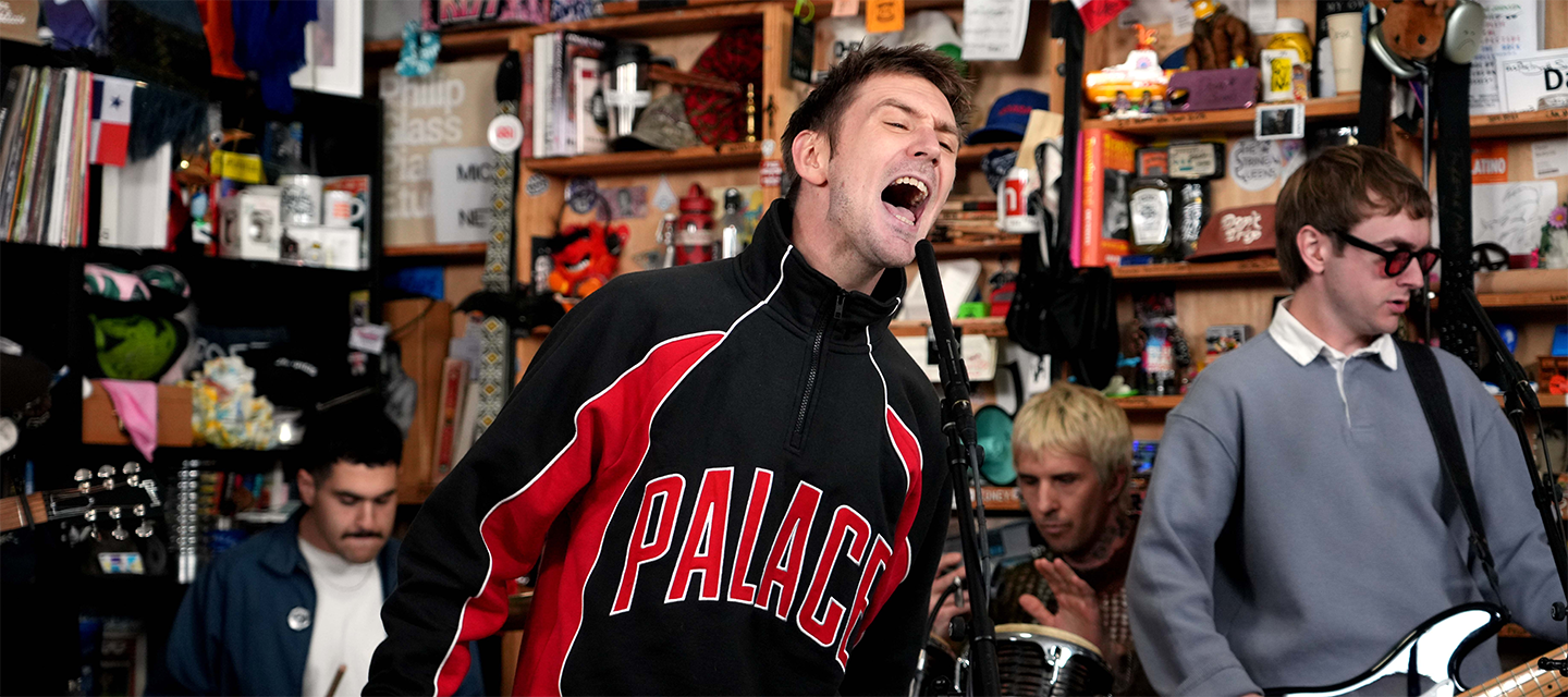 MILITARIE GUN GOES BIG ON TINY DESK